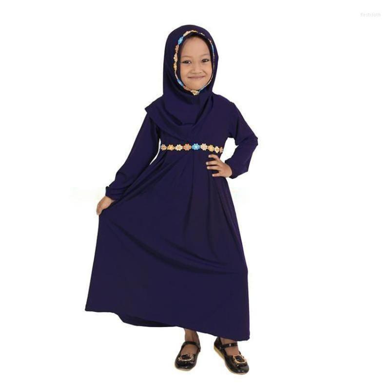 Ethnic Clothing Hijab Sets Girls Abaya Ramadan Muslim Kids Dresses Islamic Girl Child Fashion Suits Dubai Arab Robe Gown Solid Color
Ethnic Clothing Hijab Sets Girls Abaya Ramadan Muslim Kids Dresses Islamic Girl Child Fashion Suits Dubai Arab Robe Gown Solid Color