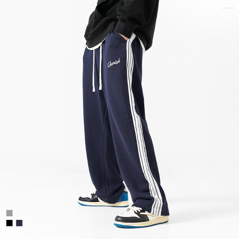 Men's Pants Fashion Sweatpants Men Casual Straight Loose Baggy Side Stripe Joggers Hiphop Streetwear Track Clothing, Black
Men's Pants Fashion Sweatpants Men Casual Straight Loose Baggy Side Stripe Joggers Hiphop Streetwear Track Clothing, Black