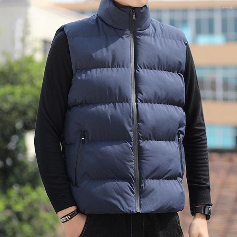 Men's Vests Stylish Winter Waistcoat Padded Outerwear Pockets Men Vest Cardigan For Home, Grey
Men's Vests Stylish Winter Waistcoat Padded Outerwear Pockets Men Vest Cardigan For Home, Grey