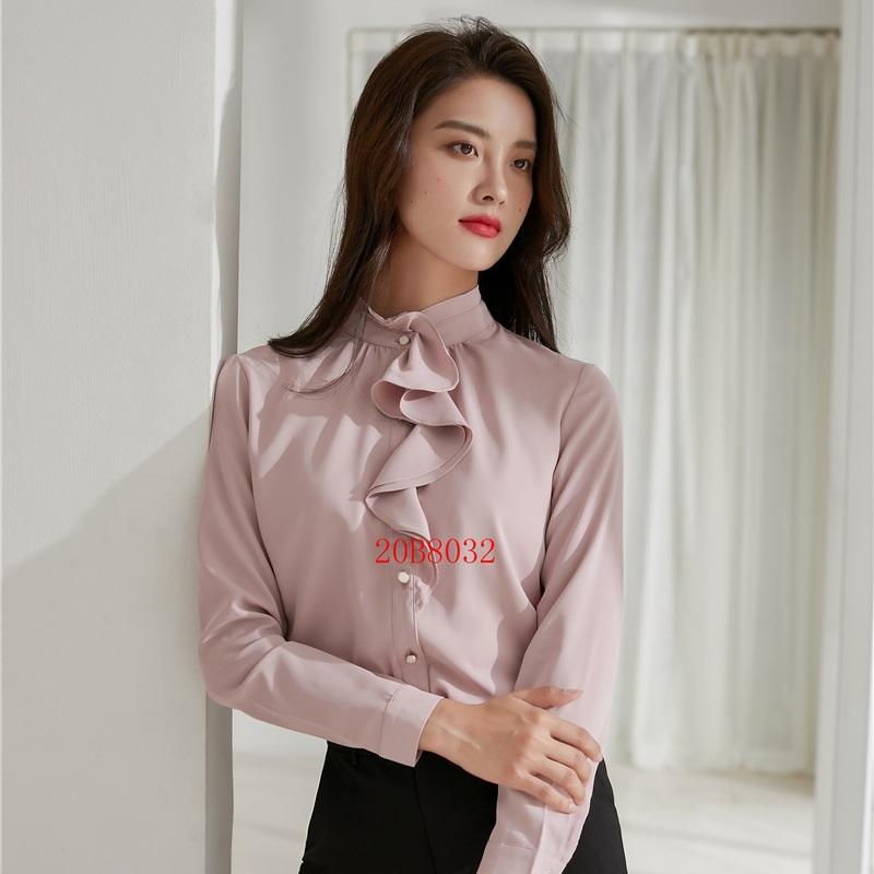 Women' Blouses & Shirts Fashion Women Pink Ruffles Long Sleeve Female Top Ladies Work Clothes 2022, Blouse only
Women' Blouses & Shirts Fashion Women Pink Ruffles Long Sleeve Female Top Ladies Work Clothes 2022, Blouse only