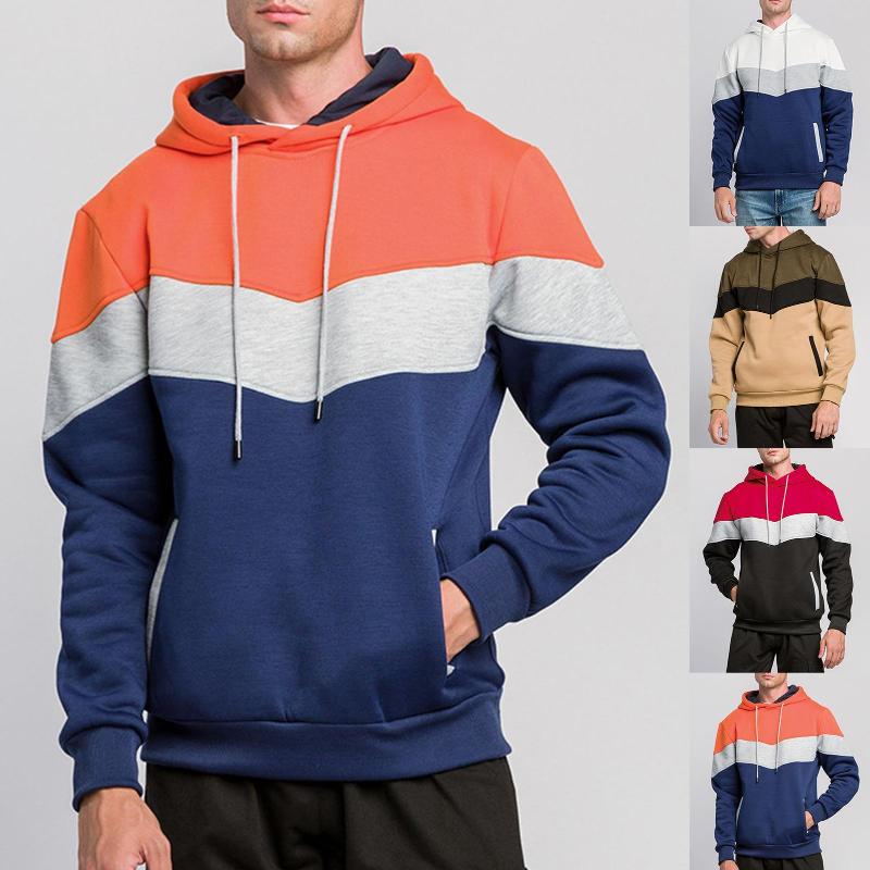 Men' Hoodies Patchwork Hooded Long Sleeve Color Block Pockets Hoodie Thick Sport Sweatshirt Male Autumn Winter Casual Clothing, Army green
Men' Hoodies Patchwork Hooded Long Sleeve Color Block Pockets Hoodie Thick Sport Sweatshirt Male Autumn Winter Casual Clothing, Army green