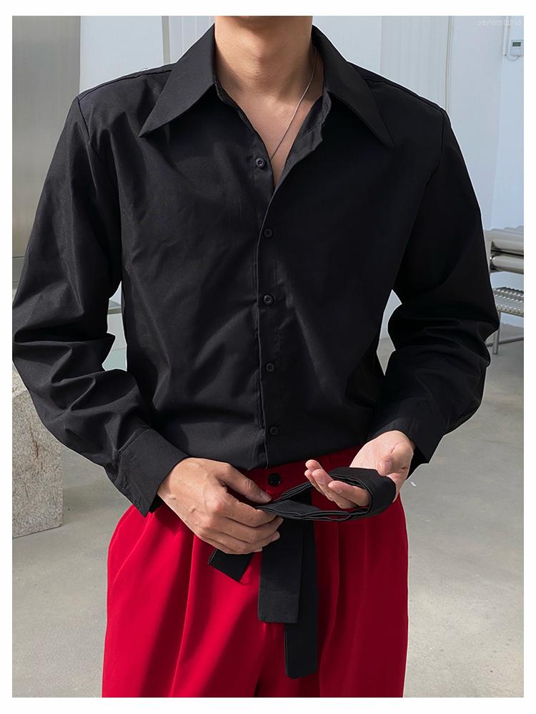 Men's Dress Shirts S00024 Fashion Men's 2022 Runway Luxury European Design Party Style Clothing, Black
Men's Dress Shirts S00024 Fashion Men's 2022 Runway Luxury European Design Party Style Clothing, Black