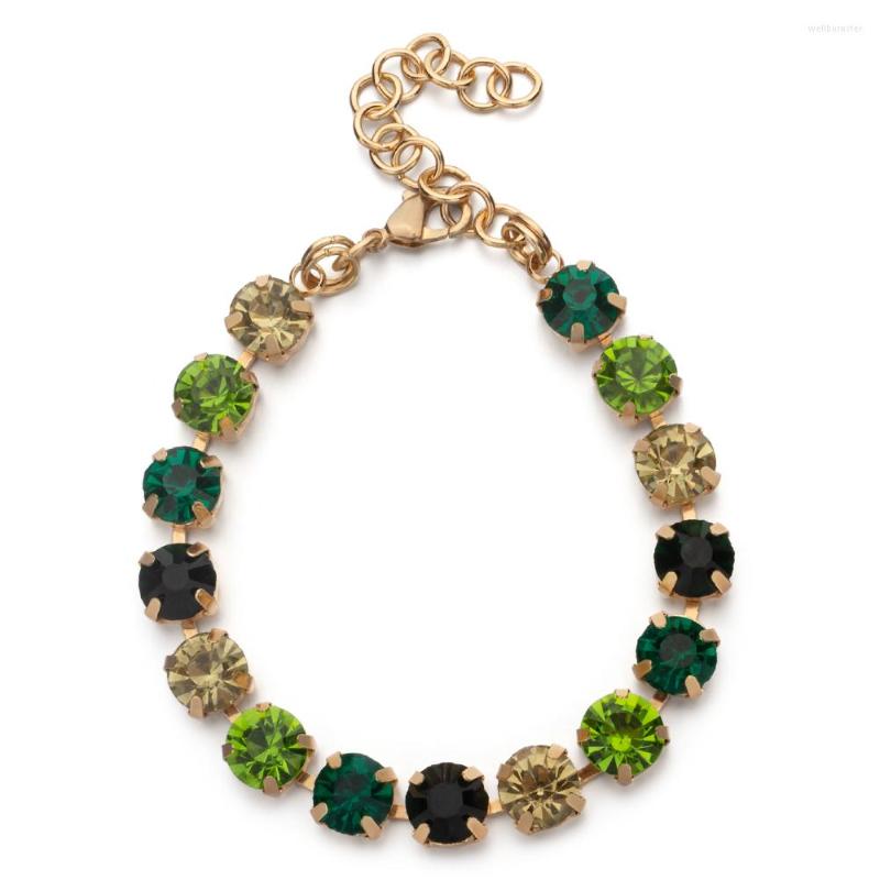 Charm Bracelets Design Fashion Jewelry Shiny Crystal Necklace For Women Claw Setting Multi Color Bracelet
Charm Bracelets Design Fashion Jewelry Shiny Crystal Necklace For Women Claw Setting Multi Color Bracelet