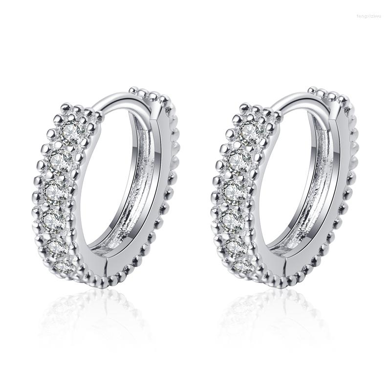 Stud Earrings Ranqin D Color Moissanite Huggie Hoop 925 Sterling Silver Luxury Earring For Women Wedding Engagement Jewelry
Stud Earrings Ranqin D Color Moissanite Huggie Hoop 925 Sterling Silver Luxury Earring For Women Wedding Engagement Jewelry