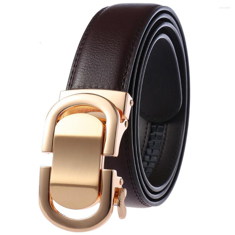 Belts Men Belt Male Genuine Leather Strap For Top Quality Automatic Buckle Brand Fashion Cummerbunds Cinturon Hombre, Black
Belts Men Belt Male Genuine Leather Strap For Top Quality Automatic Buckle Brand Fashion Cummerbunds Cinturon Hombre, Black