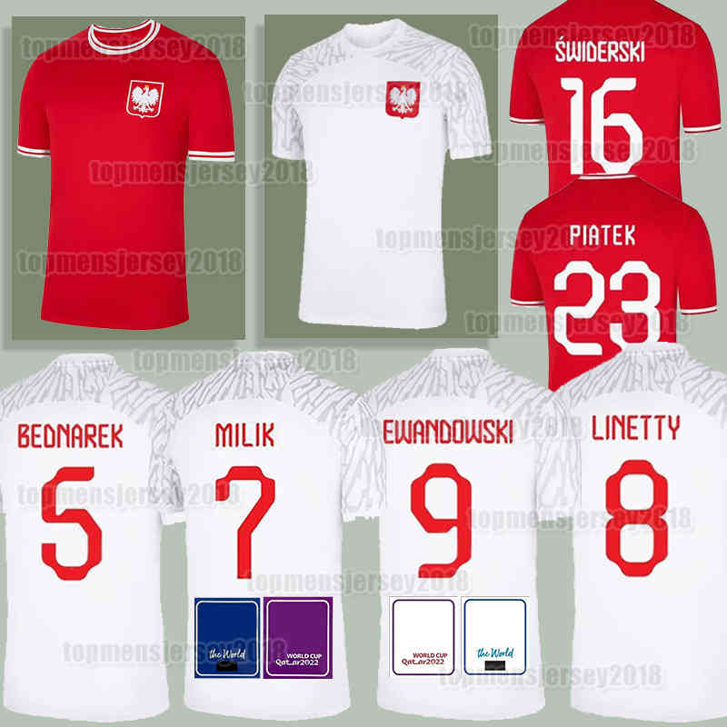 2022 POLAND Soccer Jerseys Polonia LEWANDOWSKI ZIELINSKI MILIK ZURKOWSKI PIATEK GLIK LINETTY KIWIOR BERESZYNSKI FRANKOWSKI Polish football Shirt Polen Pologne, Men (bo lan)
2022 POLAND Soccer Jerseys Polonia LEWANDOWSKI ZIELINSKI MILIK ZURKOWSKI PIATEK GLIK LINETTY KIWIOR BERESZYNSKI FRANKOWSKI Polish football Shirt Polen Pologne, Men (bo lan)