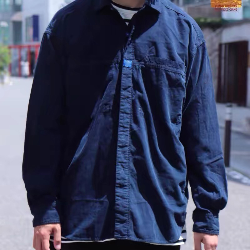 22FW Men' Women Vintage Washed Corduroy Shirt Jacket Classic Japanese Autumn Winter Navy Cardigan Sweater High Street Trend Fashion Casual Outerwear TJMJYWWT59, Blue
22FW Men' Women Vintage Washed Corduroy Shirt Jacket Classic Japanese Autumn Winter Navy Cardigan Sweater High Street Trend Fashion Casual Outerwear TJMJYWWT59, Blue