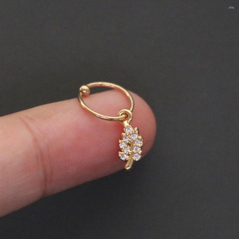 Backs Earrings 1 PCS Cute Small Micro Pave CZ Leaf Shape Charm Ear Cartilage Cuff Gold Color Steel Piercing Circle Earring Hoop Jewelry
Backs Earrings 1 PCS Cute Small Micro Pave CZ Leaf Shape Charm Ear Cartilage Cuff Gold Color Steel Piercing Circle Earring Hoop Jewelry