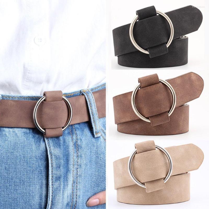 Belts Women Leisure Dress Jeans Vintage All-match Ladies Pants Bands Leather Belt Round Buckle Waistband, Red
Belts Women Leisure Dress Jeans Vintage All-match Ladies Pants Bands Leather Belt Round Buckle Waistband, Red