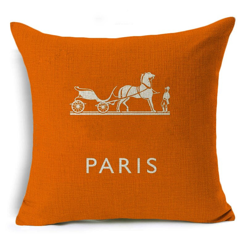 Pillow Case Decorative Luxury Designer Fashion Square Cushion Sofa Pillows Letter Printed Home Textiles Pillowcase 26W0117