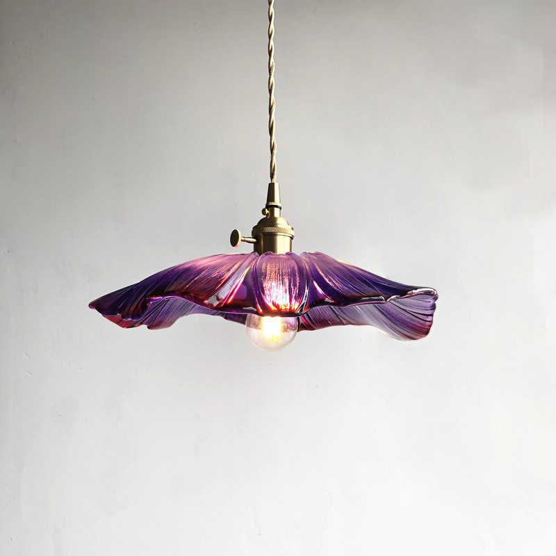 Ceiling Lights Nordic Japanese Led Glass Chandelier Light Brass Bar Aisle Porch Balcony Corridor Decorative Flower Shape Hanging Lamp 1205
Ceiling Lights Nordic Japanese Led Glass Chandelier Light Brass Bar Aisle Porch Balcony Corridor Decorative Flower Shape Hanging Lamp 1205