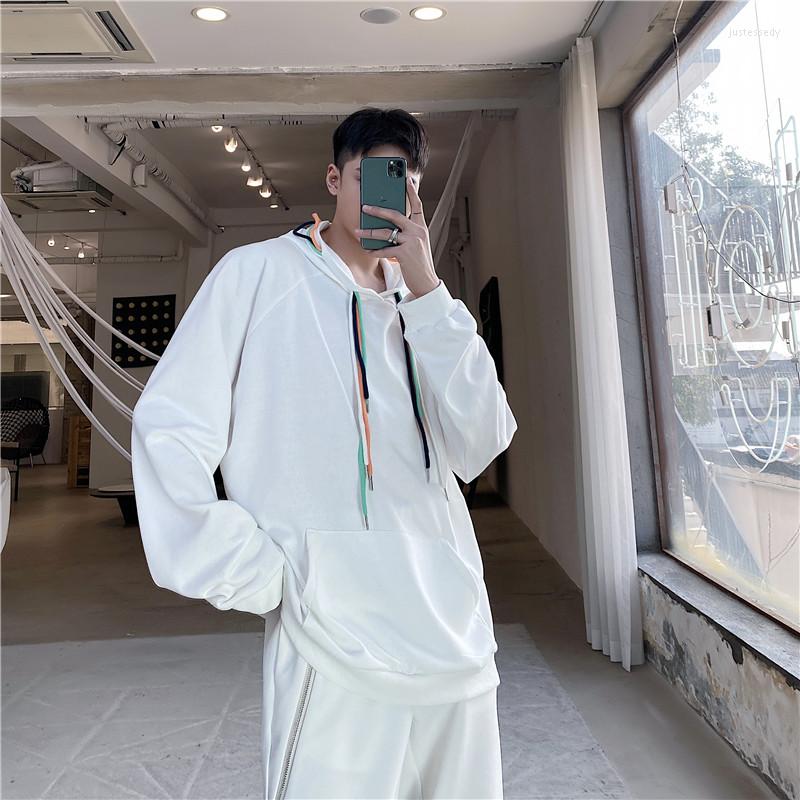 Men's Hoodies 2022spring Korean Style Unique Colorful Ribbon Design Sweatshirt Men Casual Loose Hooded For -XXL, Black
Men's Hoodies 2022spring Korean Style Unique Colorful Ribbon Design Sweatshirt Men Casual Loose Hooded For -XXL, Black