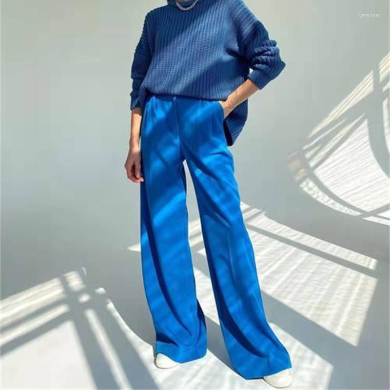 Women's Pants Spring And Autumn Trousers Women's Fashion Solid Color Pocket Wide Leg Casual High Waist Loose, Purple
Women's Pants Spring And Autumn Trousers Women's Fashion Solid Color Pocket Wide Leg Casual High Waist Loose, Purple