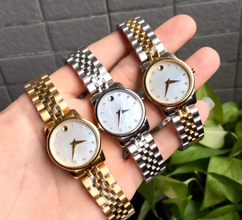 Designer Classic Watch Quartz Womens 28mm Watch Set Stainless Steel Pearl Fritillaria Dial Sapphire Glass Mirror Watches, Gold and white
Designer Classic Watch Quartz Womens 28mm Watch Set Stainless Steel Pearl Fritillaria Dial Sapphire Glass Mirror Watches, Gold and white