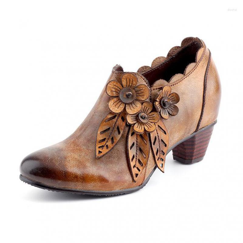 Dress Shoes YourSeason Ladies High Heels Genuine Leather Pumps 2022 Spring Autumn Round Toe Handmade Zip Retro Casual Flower, Lightcoffee
Dress Shoes YourSeason Ladies High Heels Genuine Leather Pumps 2022 Spring Autumn Round Toe Handmade Zip Retro Casual Flower, Lightcoffee
