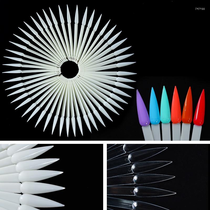 False Nails 50 Tips Transparent & Natural Fan-shaped Nail Art Display Polish Practice Sticks Tool, 02
False Nails 50 Tips Transparent & Natural Fan-shaped Nail Art Display Polish Practice Sticks Tool, 02