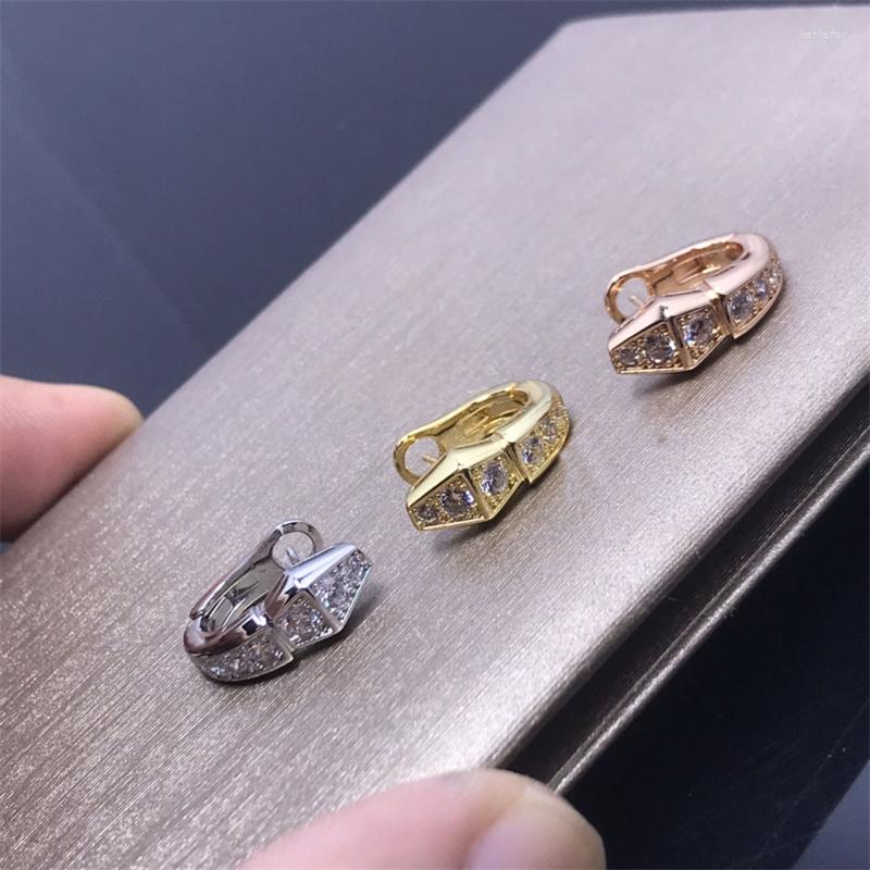 Stud Earrings Snake-shaped Single Row Zircon Sterling Silver Color Simple Temperament Women's Luxury Jewelry Gift
Stud Earrings Snake-shaped Single Row Zircon Sterling Silver Color Simple Temperament Women's Luxury Jewelry Gift