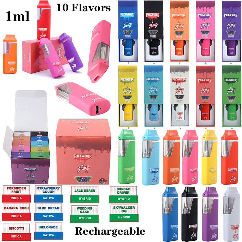 Packwoods X Runtz Disposable E Cigarette Rechargeable Vape Pen Starter Kit Empty Device Pods With Micro USB Chargr Connector 380mah 1ml Preheat Thick Oil 10 Flavors
Packwoods X Runtz Disposable E Cigarette Rechargeable Vape Pen Starter Kit Empty Device Pods With Micro USB Chargr Connector 380mah 1ml Preheat Thick Oil 10 Flavors