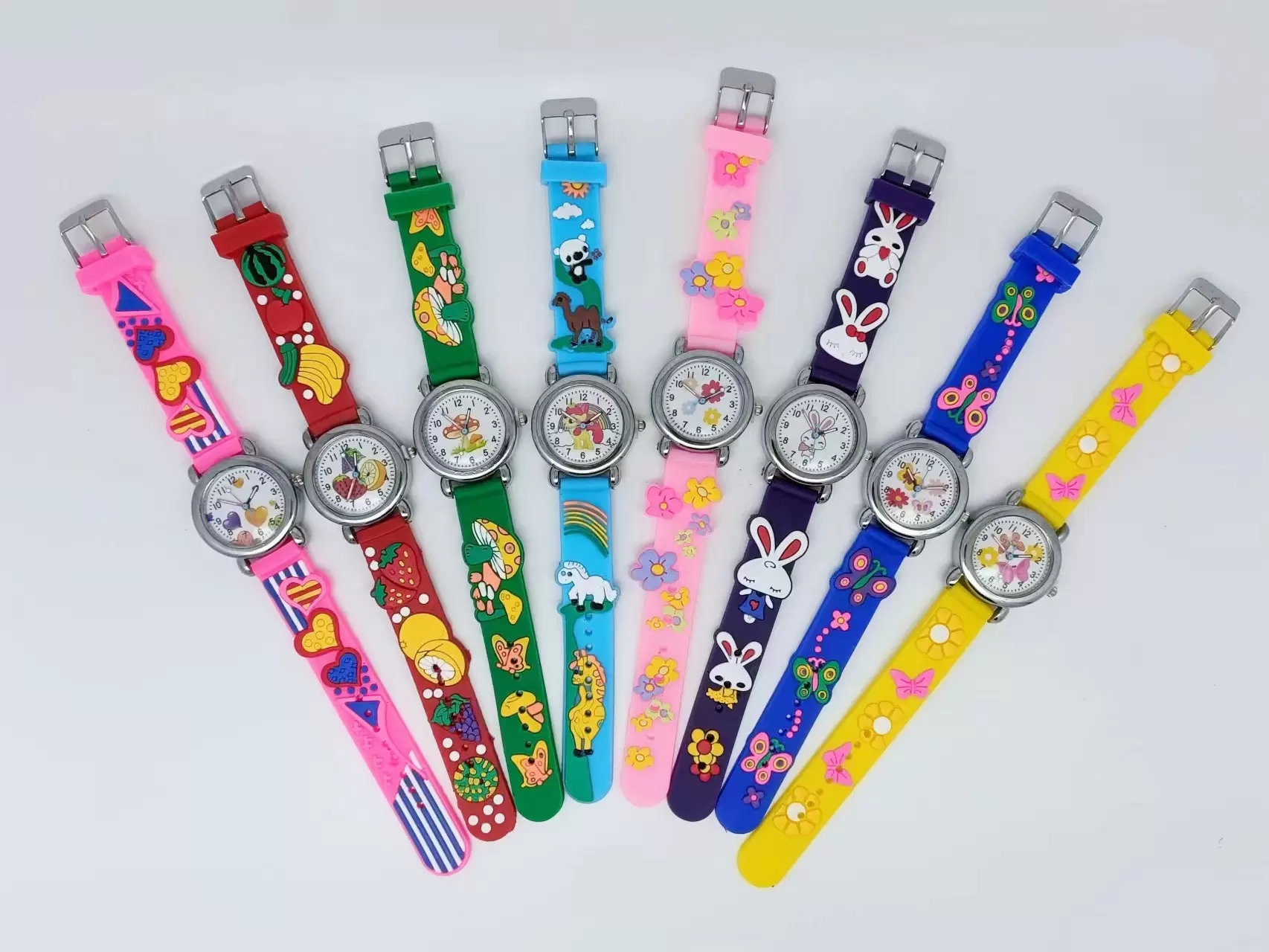 New 3D Silicone Candy Kid Watch Cartoon Pretty Children Football Dolphin Butterfly Dinosaur Fruit Animal Style Lumious Pointer Watch For Chrimstmas Gifts, Leave a message about pattern
New 3D Silicone Candy Kid Watch Cartoon Pretty Children Football Dolphin Butterfly Dinosaur Fruit Animal Style Lumious Pointer Watch For Chrimstmas Gifts, Leave a message about pattern