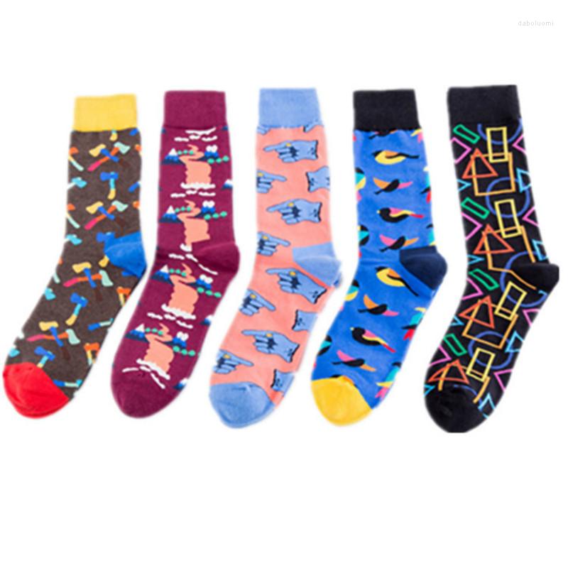 Men's Socks Autumn And Winter Pattern Trend Male Street Skate Personality Colourful Finger, Red bottom waterfall
Men's Socks Autumn And Winter Pattern Trend Male Street Skate Personality Colourful Finger, Red bottom waterfall
