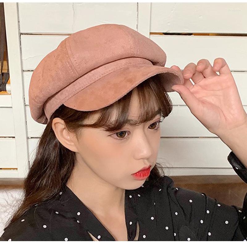 Hats Fashion Solid Color Octagonal Hat Women's Autumn And Winter Casual Wool British Vintage Beret Painter, Black
Hats Fashion Solid Color Octagonal Hat Women's Autumn And Winter Casual Wool British Vintage Beret Painter, Black
