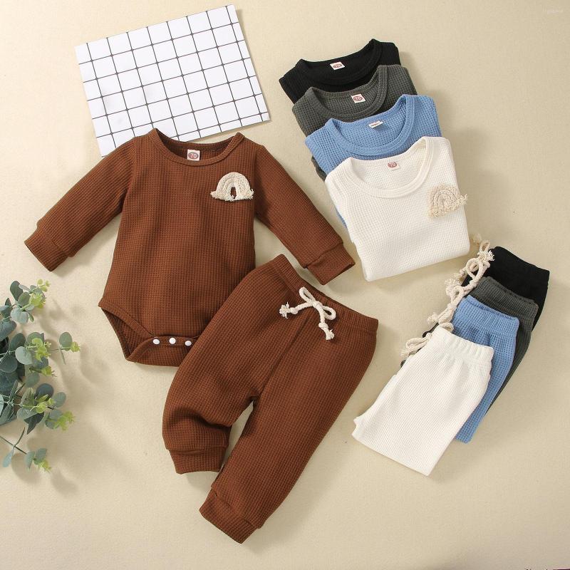 Clothing Sets Born Infant Girls Boys Long Sleeve Ribbed Romper Bodysuits Solid Prints Pants Outfits 3 Piece Set Outfit, Black
Clothing Sets Born Infant Girls Boys Long Sleeve Ribbed Romper Bodysuits Solid Prints Pants Outfits 3 Piece Set Outfit, Black