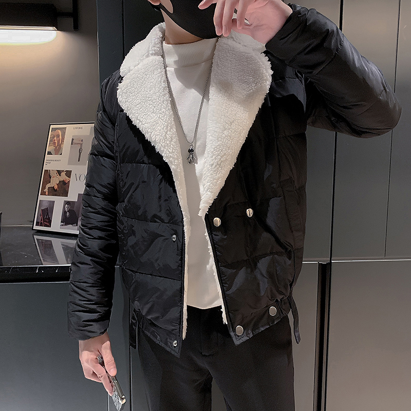 Men's Down Parkas Winter Jacket Faux Fur Lapel Puffer Thick Parka Solid Color Warm Overcoat Casual Streetwear Clothing 221207, White
Men's Down Parkas Winter Jacket Faux Fur Lapel Puffer Thick Parka Solid Color Warm Overcoat Casual Streetwear Clothing 221207, White
