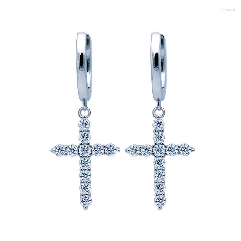 Hoop Earrings 2mm Moissanite Cross Huggie Women 925 Sterling Silver Diamond White Gold Plated Pass
Hoop Earrings 2mm Moissanite Cross Huggie Women 925 Sterling Silver Diamond White Gold Plated Pass