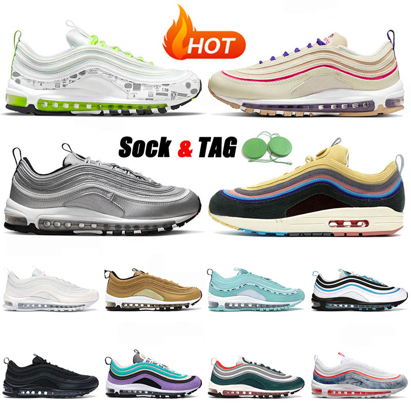 Fashion Designer 97 Running Shoes Satan 97s MSCHF x INRI Jesus Sprung First Use Have a Nice Day Sail Treeline Womens Mens Sneakers Trainers Size 36-45, B33 40-45 washed denim
Fashion Designer 97 Running Shoes Satan 97s MSCHF x INRI Jesus Sprung First Use Have a Nice Day Sail Treeline Womens Mens Sneakers Trainers Size 36-45, B33 40-45 washed denim