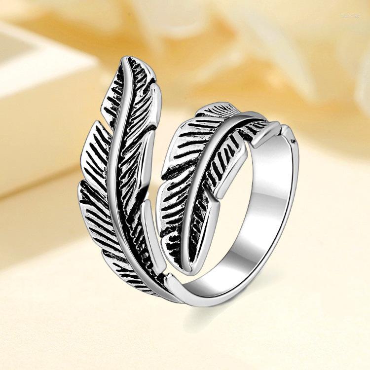 Wedding Rings Vintage Feather Ring For Women Engagement Female Geometric Ethnic Metal Fashion Party Jewelry
Wedding Rings Vintage Feather Ring For Women Engagement Female Geometric Ethnic Metal Fashion Party Jewelry