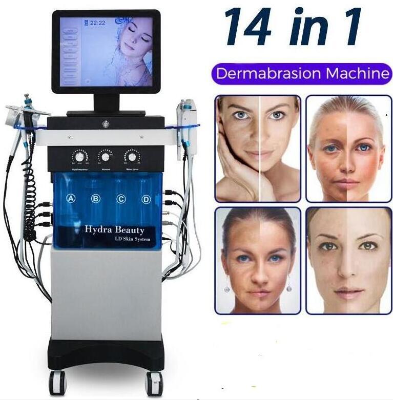 14 in 1 Hydra Facial Hydro Dermabrasion Oxygen Spray Microdermabrasion Dead Skin Peel Aqua Peeling Skin Rejuvenation Acne Removal Machine
14 in 1 Hydra Facial Hydro Dermabrasion Oxygen Spray Microdermabrasion Dead Skin Peel Aqua Peeling Skin Rejuvenation Acne Removal Machine