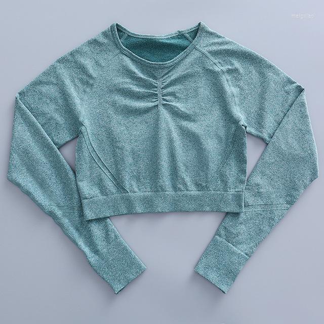 Active Shirts Long Sleeve Shirt Women Yoga Top Female Fitness Sportswear Gym Clothing Workout Crop Activewear 2022, Gray
Active Shirts Long Sleeve Shirt Women Yoga Top Female Fitness Sportswear Gym Clothing Workout Crop Activewear 2022, Gray