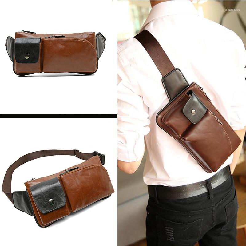 Waist Bags Mihaivina Chest Bag For Men Leather Fanny Pack Black Bum Women Casual Rivet Outdoor Sports Shoulder Crossbody
Waist Bags Mihaivina Chest Bag For Men Leather Fanny Pack Black Bum Women Casual Rivet Outdoor Sports Shoulder Crossbody