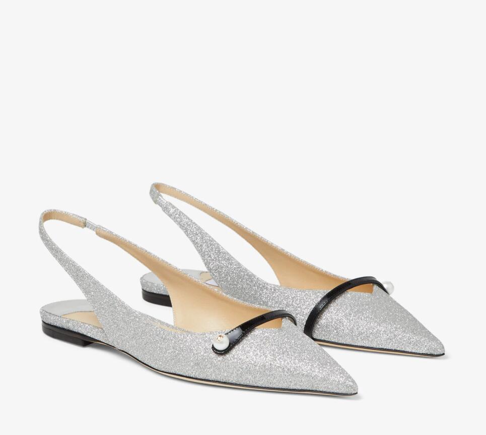 Luxury brand design Women sandal ballet Amita Flat Black Patent Slingback Flats with Glitter nude pointe toe Ankle Straps with box
Luxury brand design Women sandal ballet Amita Flat Black Patent Slingback Flats with Glitter nude pointe toe Ankle Straps with box