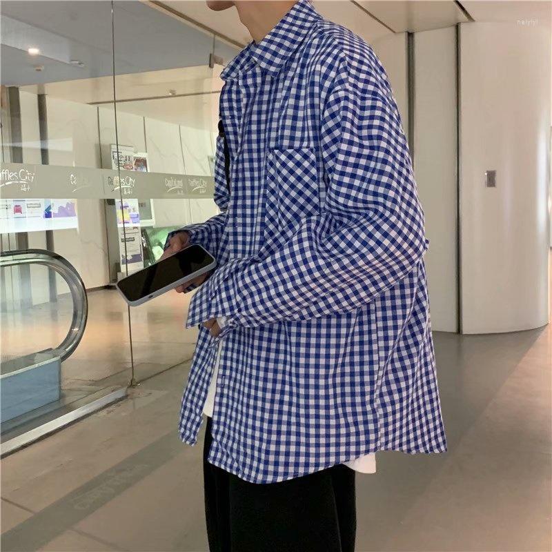 Men's Dress Shirts High Quality Spring And Summer Ins Plaid Shirt Men's Long Sleeve Korean Versatile Coat Casual Couple Trend Student, Black
Men's Dress Shirts High Quality Spring And Summer Ins Plaid Shirt Men's Long Sleeve Korean Versatile Coat Casual Couple Trend Student, Black