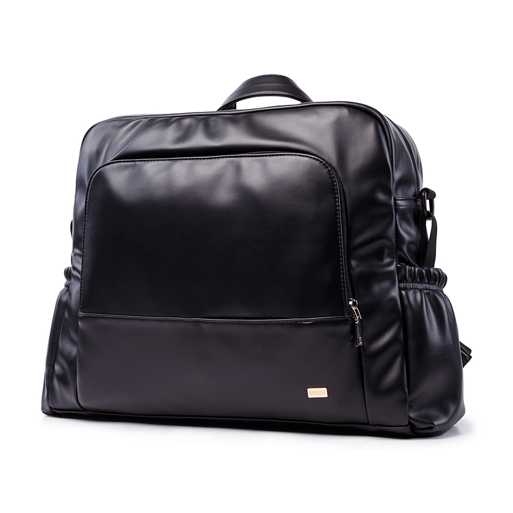 Diaper Bags Soboba Waterproof Black Bag Smooth Leather Larege Capacity Nursing Changing Backpack for born Baby with 2 Straps 221208
Diaper Bags Soboba Waterproof Black Bag Smooth Leather Larege Capacity Nursing Changing Backpack for born Baby with 2 Straps 221208