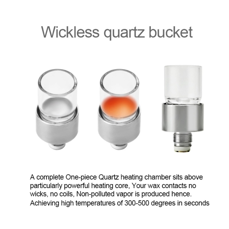 Longmada Motar Atomizer Quartz Coils Replacement Coilless Heating Core Head Bowl for Electric Wax Dab Rig Vape Pen Vaporizer Kit 510 Thread eRig Tank Enail
Longmada Motar Atomizer Quartz Coils Replacement Coilless Heating Core Head Bowl for Electric Wax Dab Rig Vape Pen Vaporizer Kit 510 Thread eRig Tank Enail