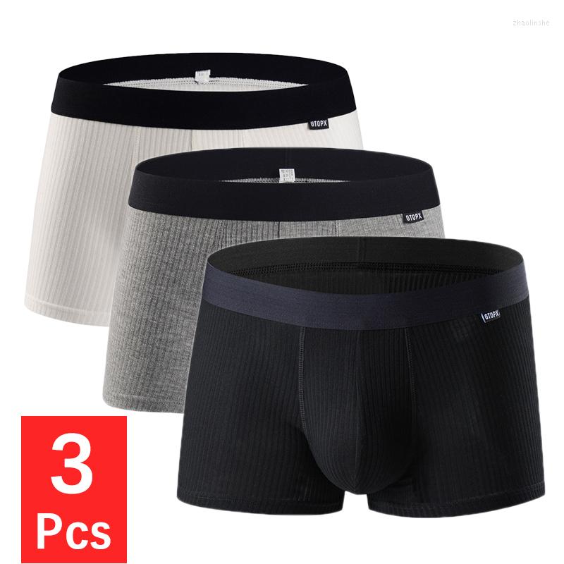 Underpants 3PCS/Set Men Underwear Sexy Boxers Men's Panties Fashion Comfortable Modal Boxer Shorts Big U Bulge Pouch Male Cuecas
Underpants 3PCS/Set Men Underwear Sexy Boxers Men's Panties Fashion Comfortable Modal Boxer Shorts Big U Bulge Pouch Male Cuecas