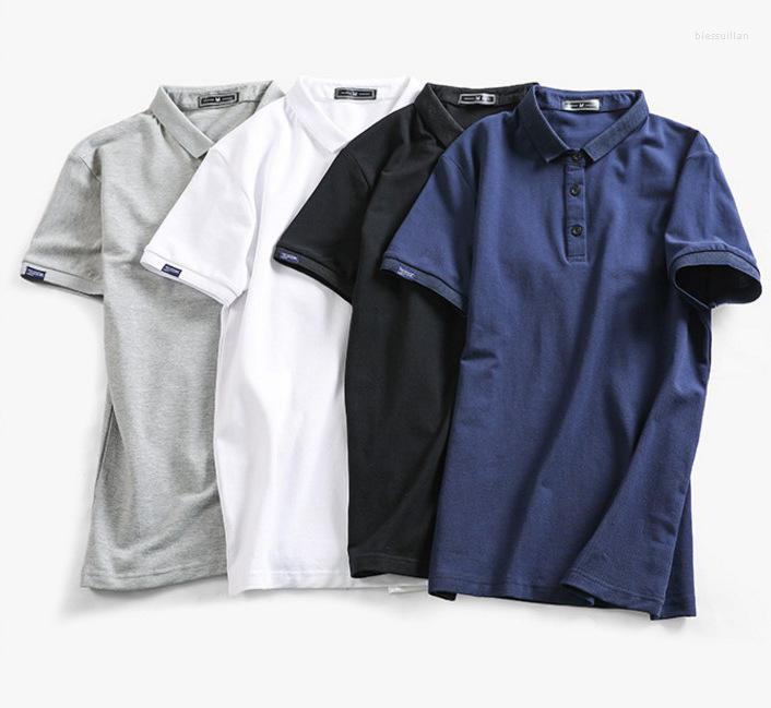 Men's Polos Short Sleeve Polo Shirt Men Fashion Shirts Casual Slim Solid Color Business Summer Clothing 2022
Men's Polos Short Sleeve Polo Shirt Men Fashion Shirts Casual Slim Solid Color Business Summer Clothing 2022