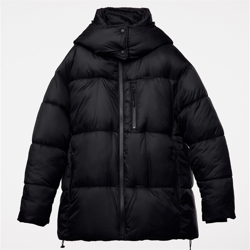 Women's Down Parkas ZVRI 2023 hooded Parka black turtleneck coat y zipper jacket casual warm versatile 221207
Women's Down Parkas ZVRI 2023 hooded Parka black turtleneck coat y zipper jacket casual warm versatile 221207