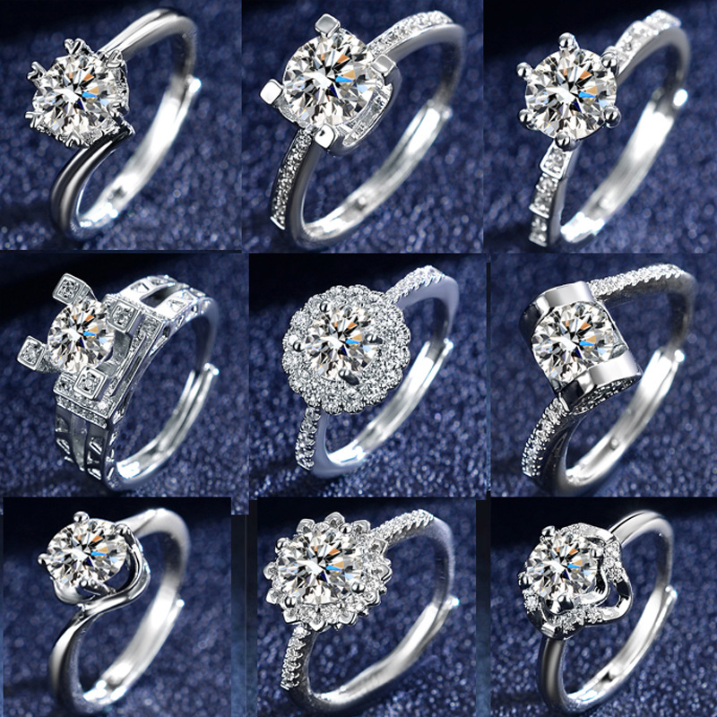 Copper 18K White Gold Plated Cubic Zirconia Ring for Women Austrian Crystal Diamond Stone Ring Free Size Mixed Styles Wholesale
Copper 18K White Gold Plated Cubic Zirconia Ring for Women Austrian Crystal Diamond Stone Ring Free Size Mixed Styles Wholesale