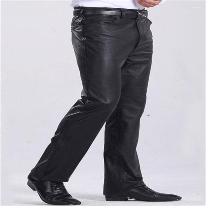 Men's Pants Autumn Winter Casual Motorcycle Faux Leather Men Trousers Pu For Pantalon Homme Velvet Thicken Cloth Black
Men's Pants Autumn Winter Casual Motorcycle Faux Leather Men Trousers Pu For Pantalon Homme Velvet Thicken Cloth Black