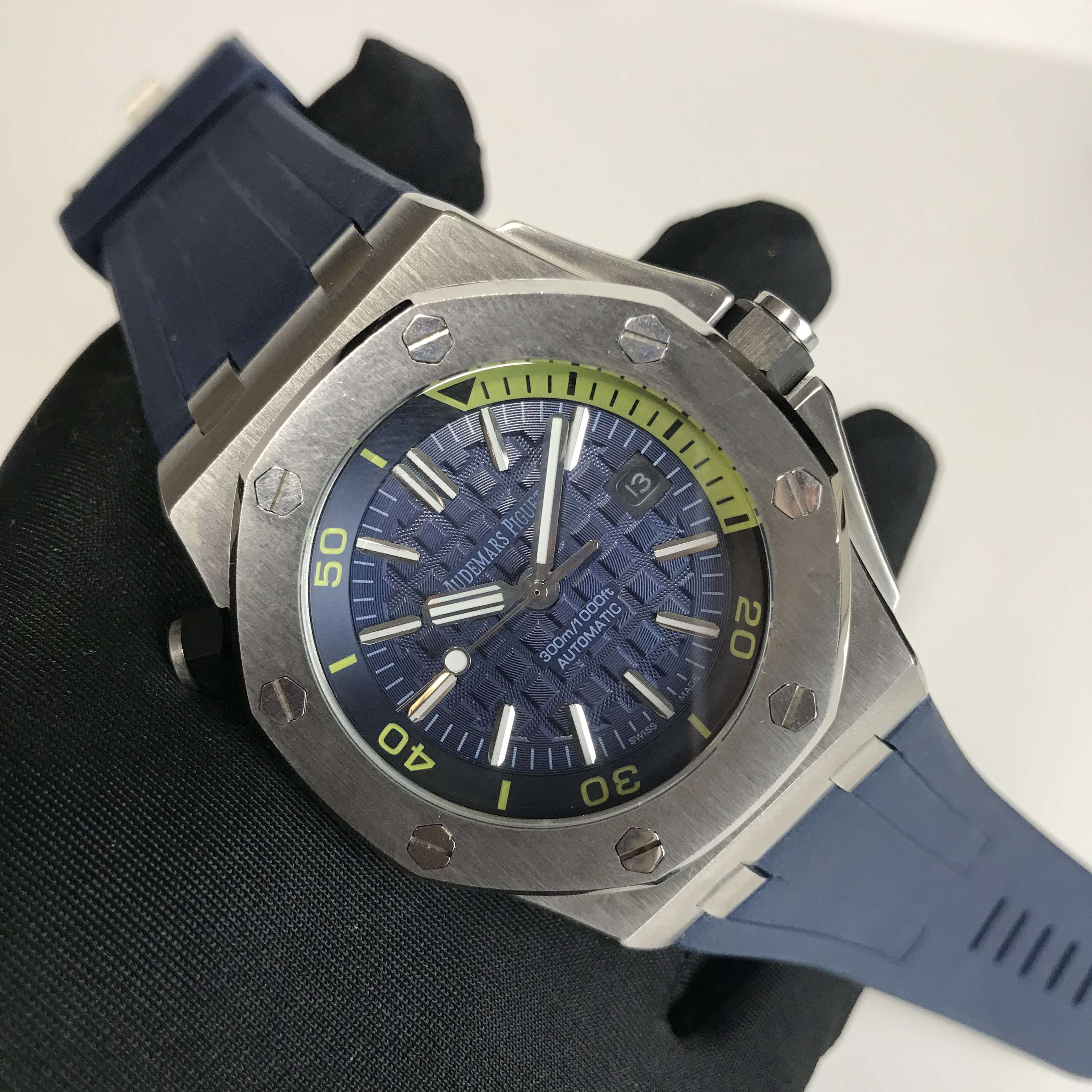 Royal Diver Mens luxury AAA Watch Automatic Blue Dial Silver Case watches Rubber Strap Gents Sport all function works wristwatches
Royal Diver Mens luxury AAA Watch Automatic Blue Dial Silver Case watches Rubber Strap Gents Sport all function works wristwatches
