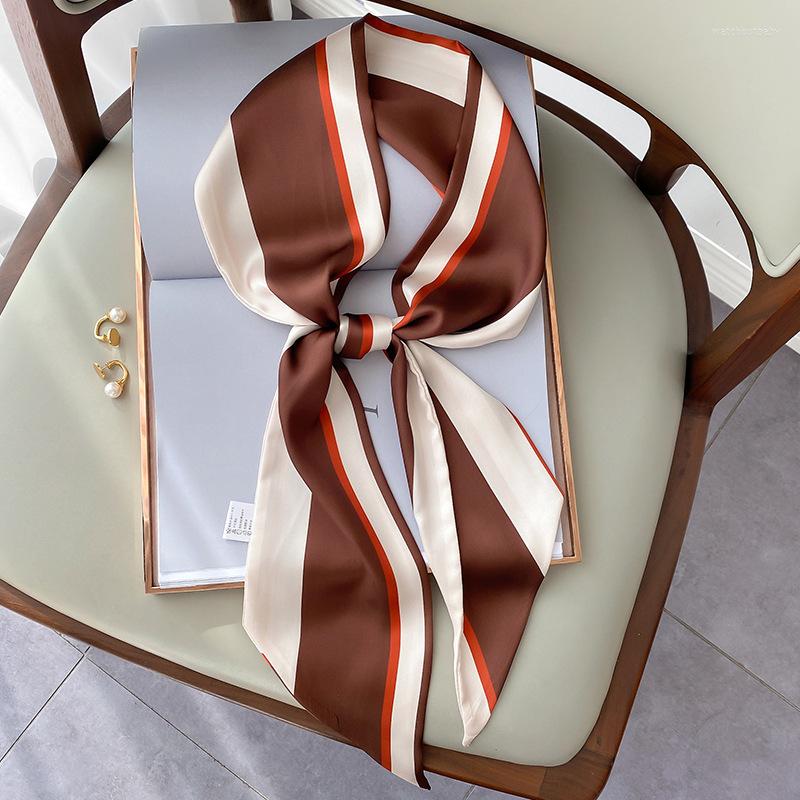 Scarves Fashion Long Scarf Women Silk Skinny Bag Design Wrist Towel Foulard Neckerchief Hairband For Ladies Ribbon Tie
Scarves Fashion Long Scarf Women Silk Skinny Bag Design Wrist Towel Foulard Neckerchief Hairband For Ladies Ribbon Tie