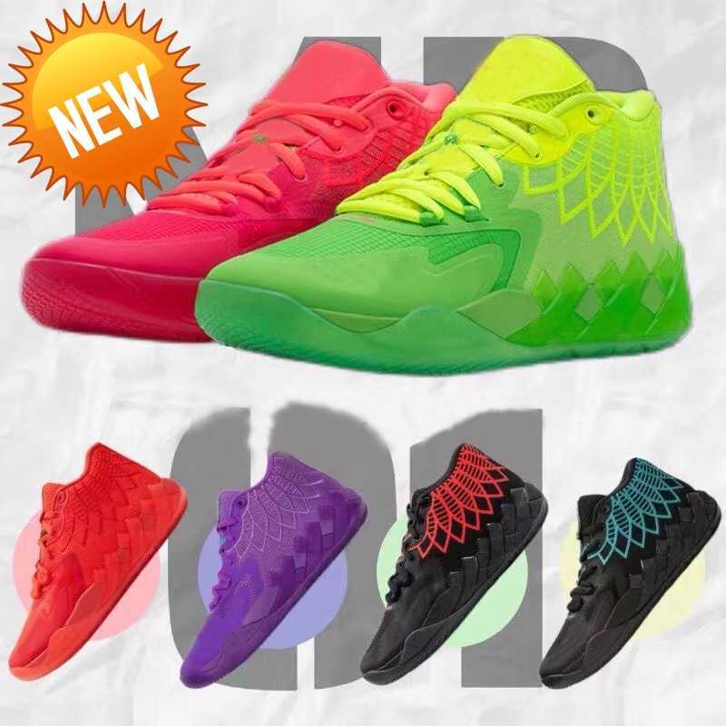 Outdoor Basketball Shoes New Men Basketball Shoes MB.01 Melo Ball Sneakers Buzz Queen City Rick and Morty Rock Ridge White Red Blast Chaussures
Outdoor Basketball Shoes New Men Basketball Shoes MB.01 Melo Ball Sneakers Buzz Queen City Rick and Morty Rock Ridge White Red Blast Chaussures