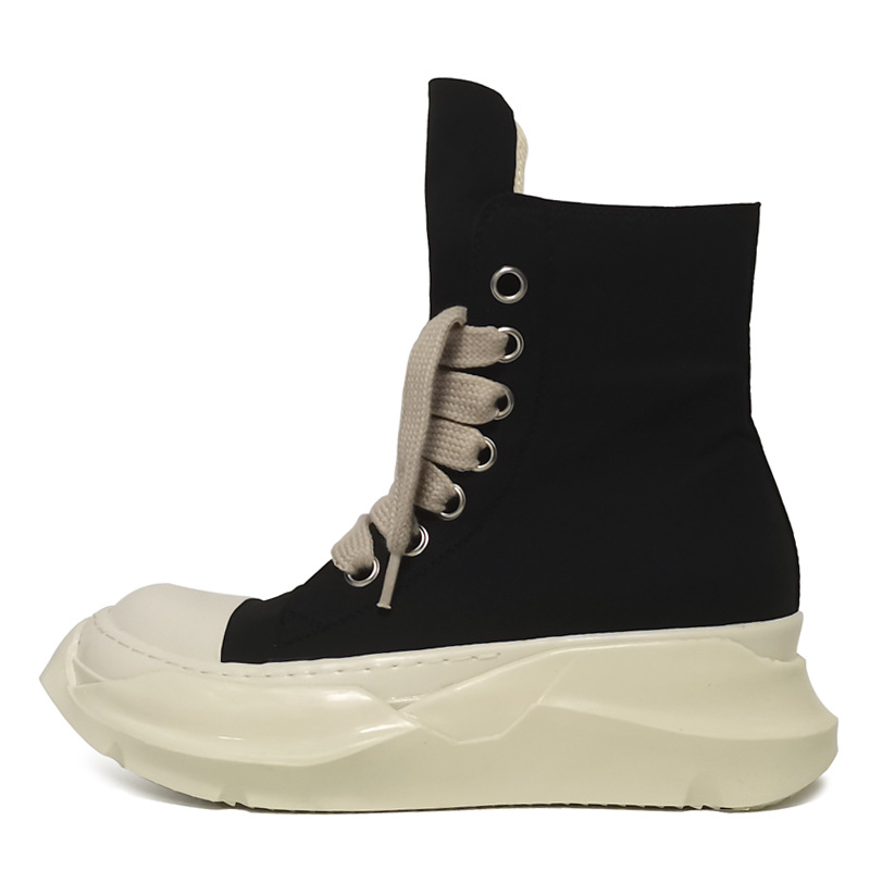 Rick Men's Casual Shoes High-top Fashion Martin Boots Platform Lace-up Canvas RO Owens Women's Sports Shoes B3PO, Transparent bottom
Rick Men's Casual Shoes High-top Fashion Martin Boots Platform Lace-up Canvas RO Owens Women's Sports Shoes B3PO, Transparent bottom