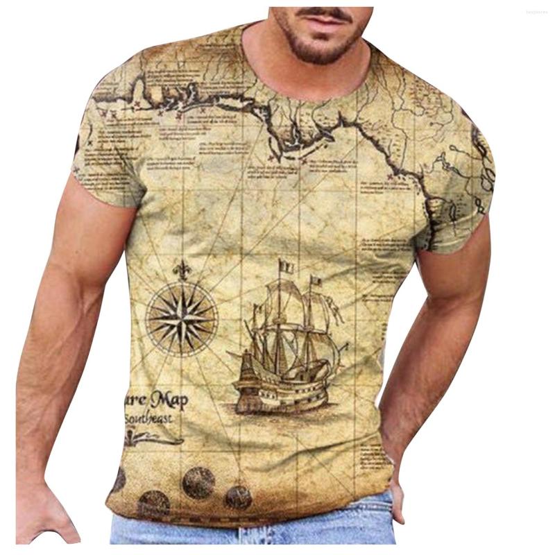Men's T Shirts 55# Printed T-shirt Map Distressed O Neck Short Sleeves Retro Shirt For Men Camisetas Harajuku Clothes Tops Streetwear, Green
Men's T Shirts 55# Printed T-shirt Map Distressed O Neck Short Sleeves Retro Shirt For Men Camisetas Harajuku Clothes Tops Streetwear, Green