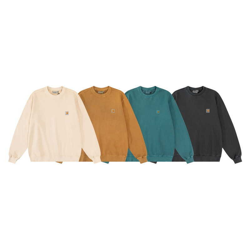 Uvks 2023 New Men' Hoodies Sweatshirt North America Brand Carhart Sweater Worn Washed and Dyed with Blue Pattern 380g Round Neck Sweater Coat, Brown
Uvks 2023 New Men' Hoodies Sweatshirt North America Brand Carhart Sweater Worn Washed and Dyed with Blue Pattern 380g Round Neck Sweater Coat, Brown