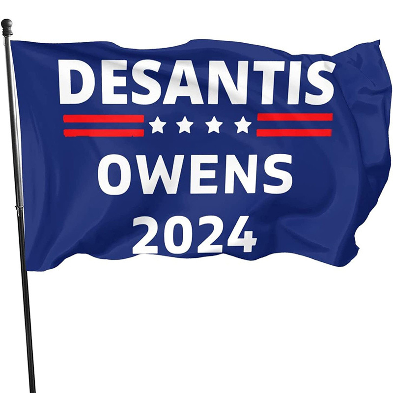 Presidential Election Desantis Flag Trump 2024 Garden Banner Decorations Polyester Flags
Presidential Election Desantis Flag Trump 2024 Garden Banner Decorations Polyester Flags