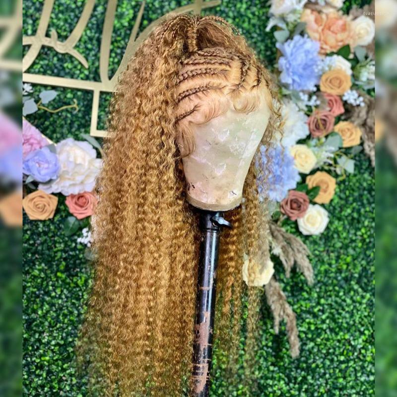 Inch #27 Highlight Lace Front Wig Curly Human Hair Wigs Honey Blonde Colored Deep Wave Frontal For Black Women, Picture shown
Inch #27 Highlight Lace Front Wig Curly Human Hair Wigs Honey Blonde Colored Deep Wave Frontal For Black Women, Picture shown